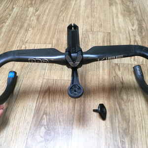 시마노 프로 수퍼라이트 카본 + 시마노 프로 바이브 스템 핸들바