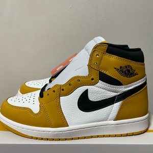 [255] 나이키 에어 조던1 하이 옐로우 오커