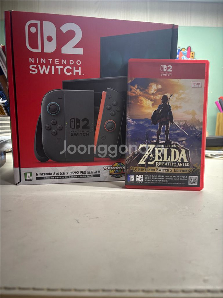 닌텐도 스위치2 + 젤다 야숨 세트--0