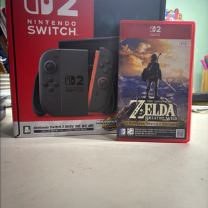 닌텐도 스위치2 + 젤다 야숨 세트