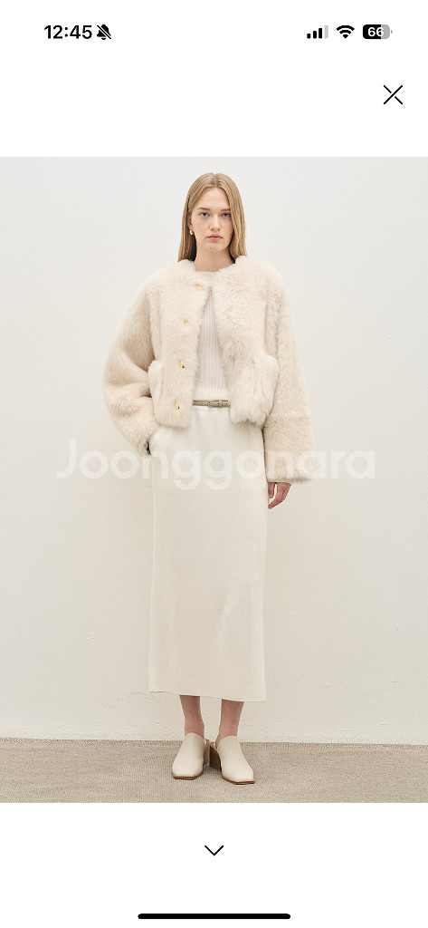 더캐시미어 무스탕 재킷 24fw--0