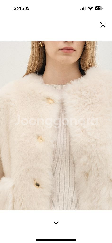 더캐시미어 무스탕 재킷 24fw--2