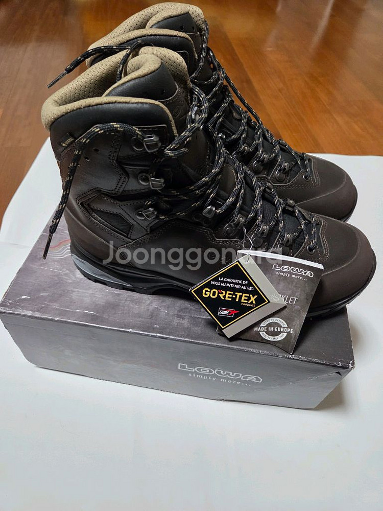 로바 끼미노 고어텍스 중등산화 uk9 새제품--3