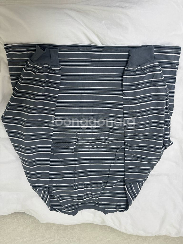 스트라이프 반팔 티셔츠 테이크이지 택포만원에팜--4