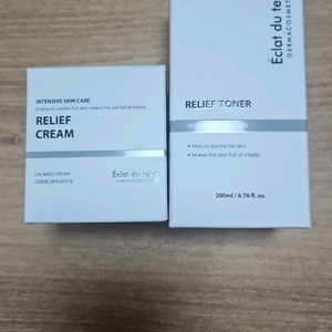 에끌라뒤땅 릴리프 칼라민 토너+크림