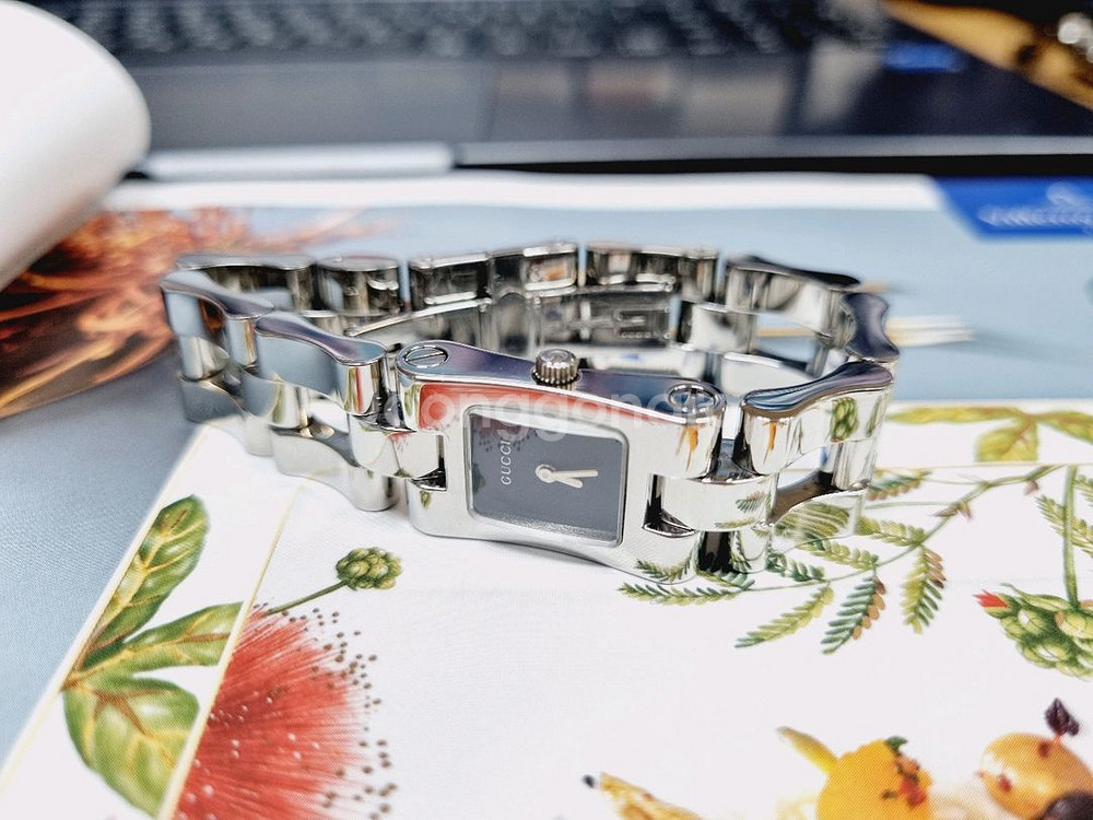 정품 구찌 2305L 여자메탈시계--4