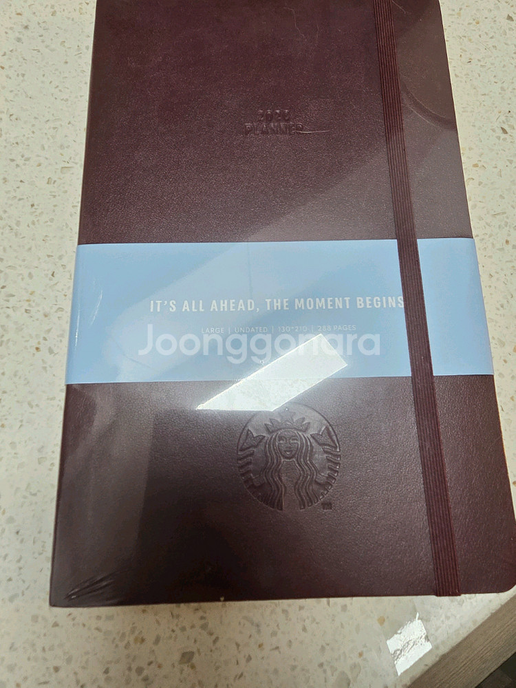 스타벅스 2026 플래너 버건디 색상 미개봉--0