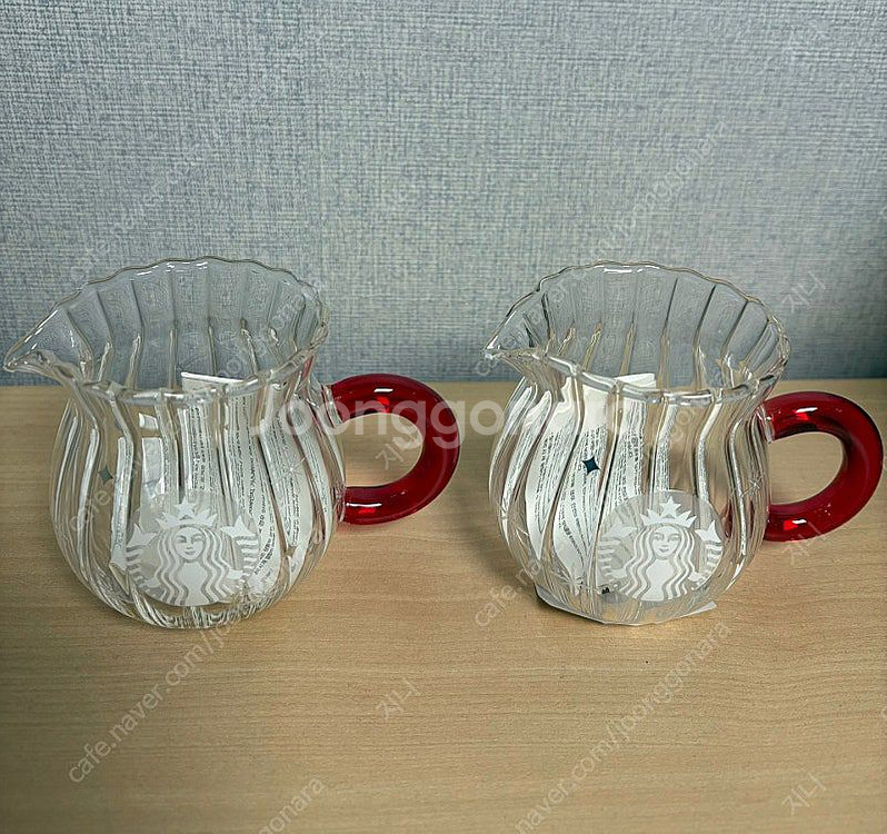 스타벅스 홀리데이 글라스 저그 미사용 새상품--0