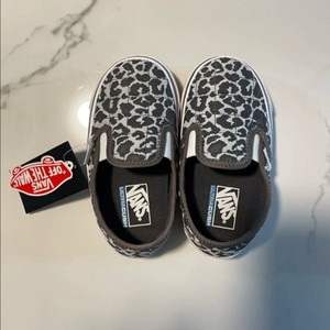반스키즈 스노우 레오파드 슬립온(165)(새제품)