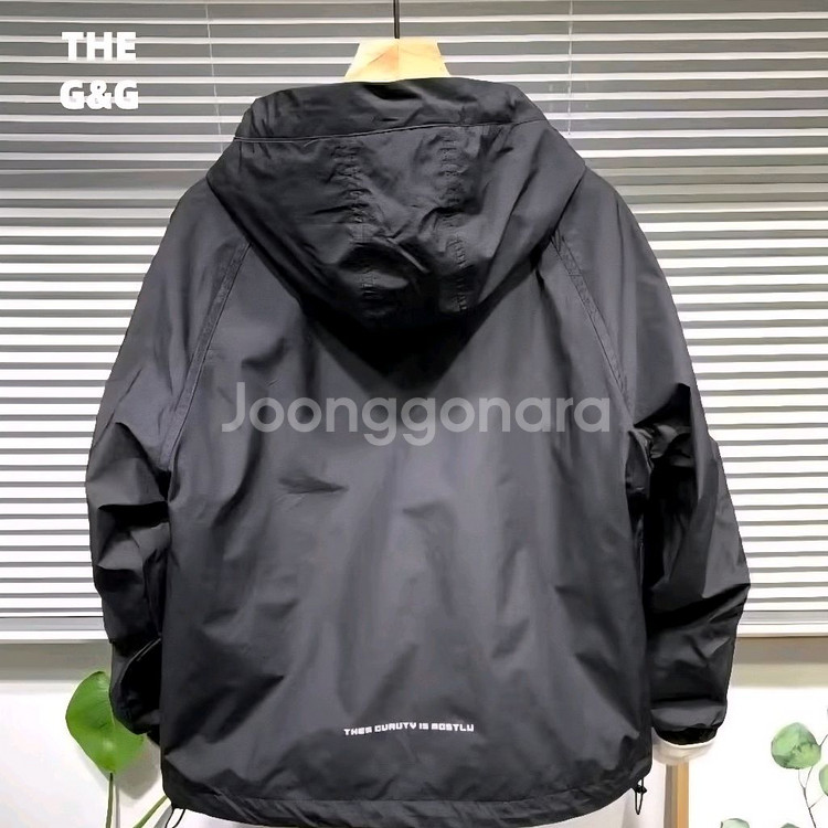 후드 바람막이 자켓--1