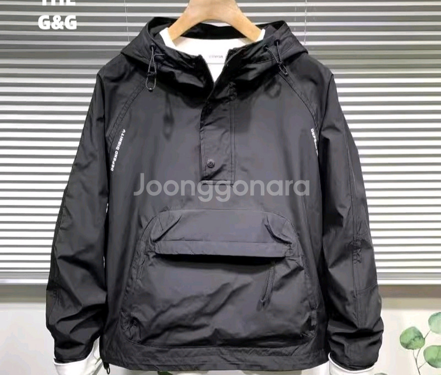 후드 바람막이 자켓--0