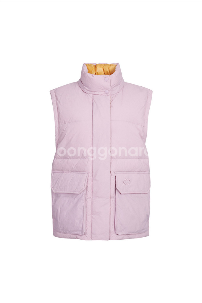 [럭키슈에뜨]패딩 코트 조끼 롱패딩 코오롱스포츠--8