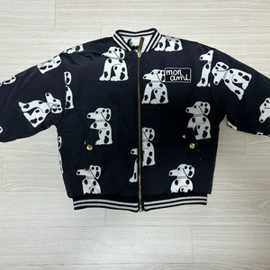 리미떼두두 달마시안 리버시블 점퍼 L