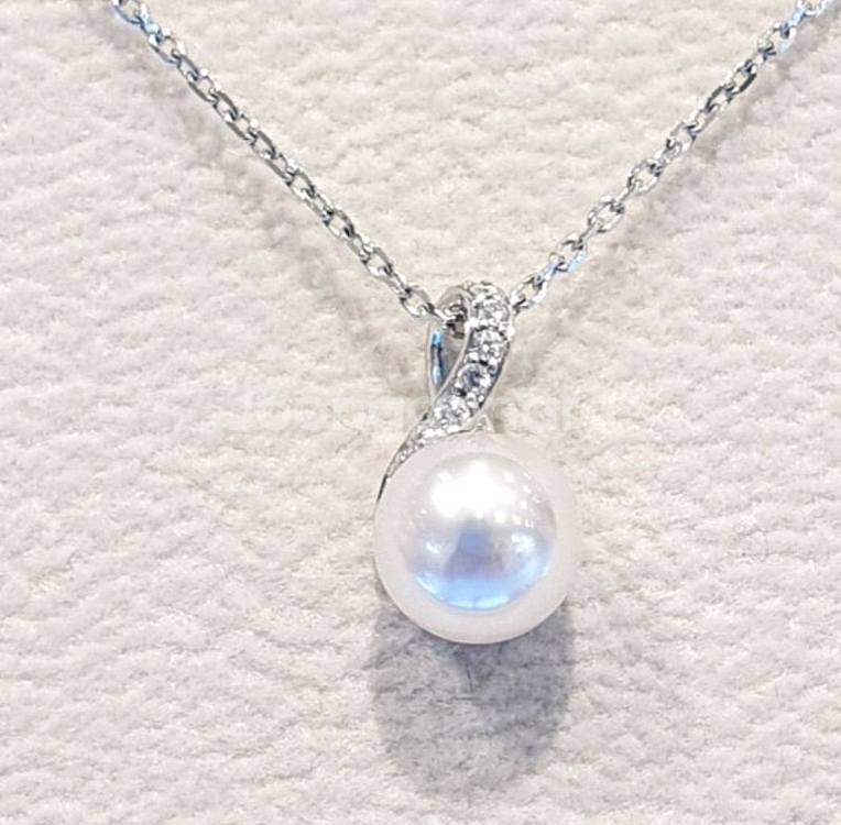 골든듀 끌레르 진주 목걸이 귀걸이 세트--2