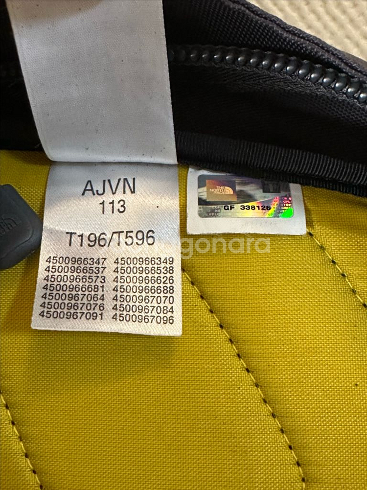 노스페이스 제스터 스트링 테크웨어 백팩--4