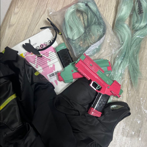 사이버펑크 레베카 코스프레 의상 이미지