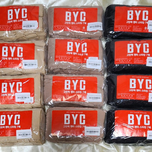 BYC 고탄력 팬티스타킹 7매 세트