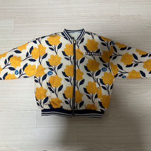 리미떼두두 옐로우로즈 리버시블 점퍼 L