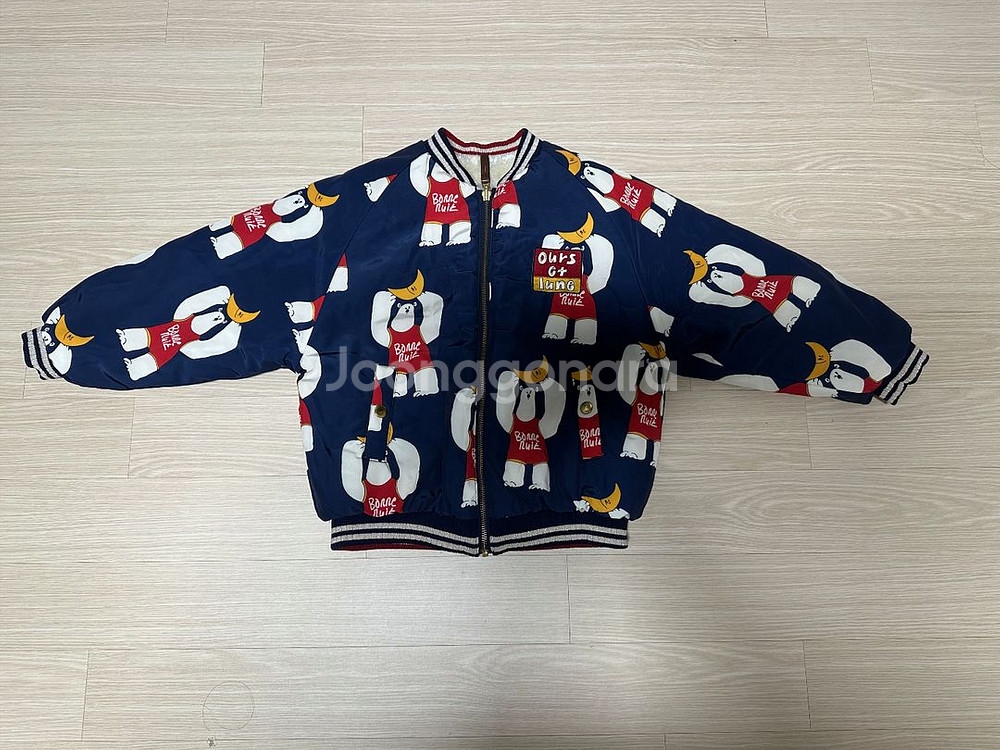 리미떼두두 북극곰 리버서블 점퍼 L--0