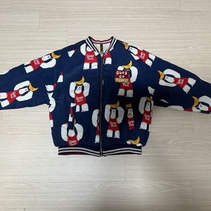 리미떼두두 북극곰 리버서블 점퍼 L