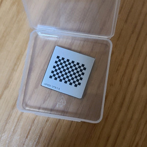 현미경키트 12X9 GP025 보정판 기판 보드 아크릴 체커 광학 타겟 보정 이미지