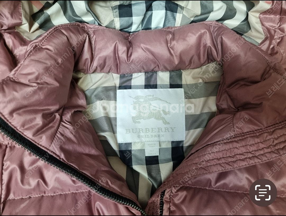 버버리 칠드런 키즈 패딩 점퍼 10Y--3