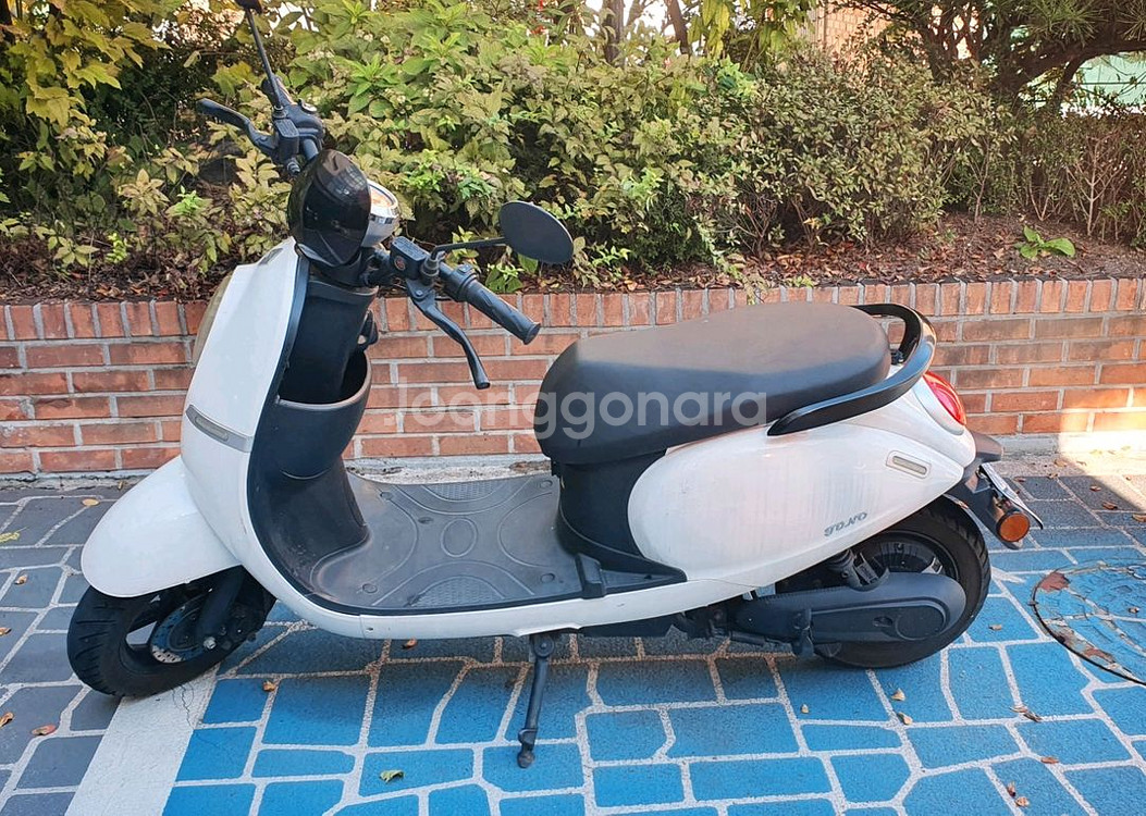 전기오토바이 팝니다. 40만원 (주행6,200km)--1