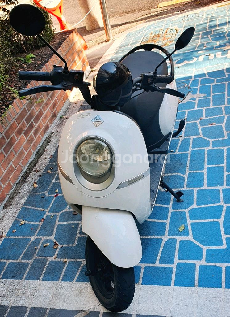 전기오토바이 팝니다. 40만원 (주행6,200km)--2