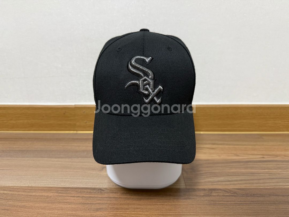 MLB sox 모자 검정색(M-XL, 59cm) 야구모자--0