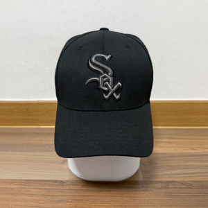 MLB sox 모자 검정색(M-XL, 59cm) 야구모자