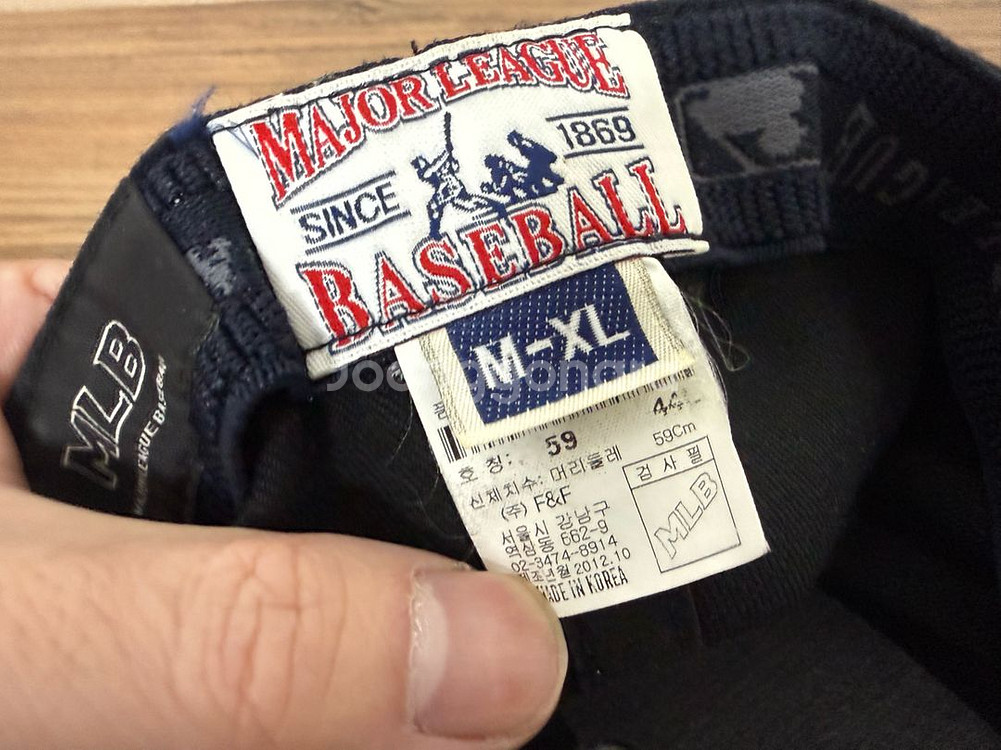 MLB sox 모자 검정색(M-XL, 59cm) 야구모자--5