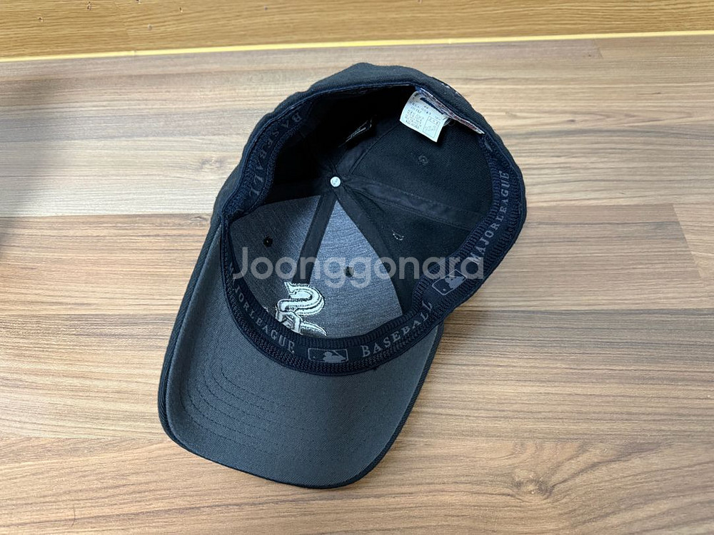 MLB sox 모자 검정색(M-XL, 59cm) 야구모자--4