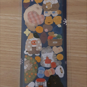 다꾸13 - 고양이 스티커 2장