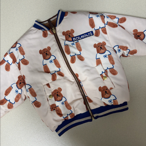 리미떼두두 베어 리버시블 양면 퍼 점퍼 m