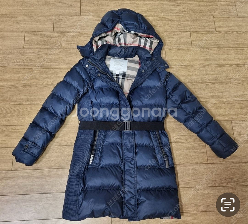 버버리 칠드런 키즈 롱패딩 10Y--0