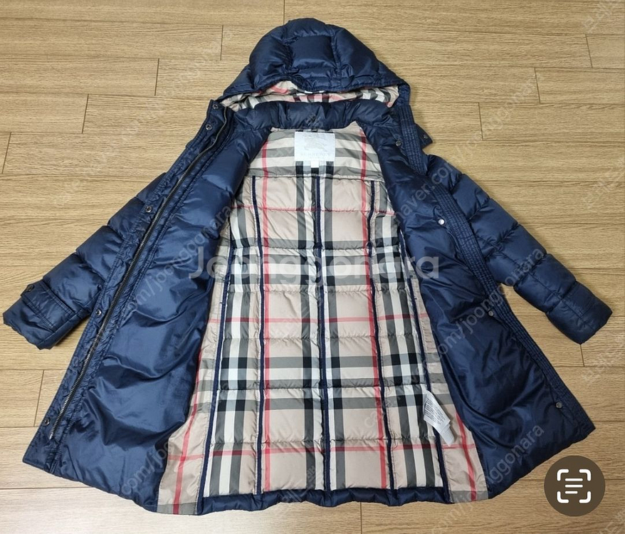 버버리 칠드런 키즈 롱패딩 10Y--2