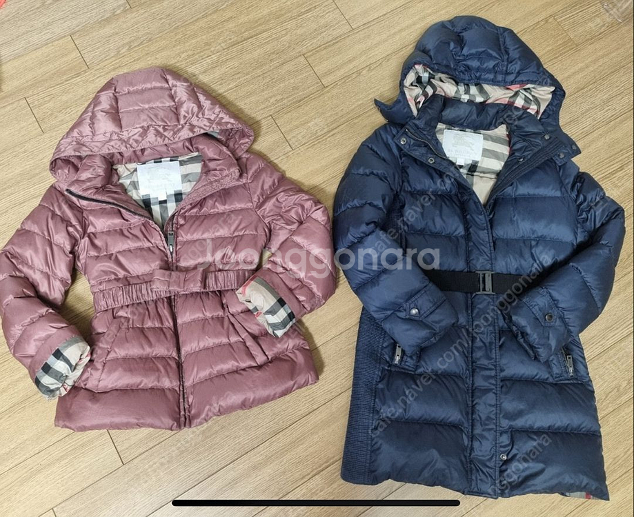 버버리 칠드런 키즈 패딩 점퍼 10Y--7