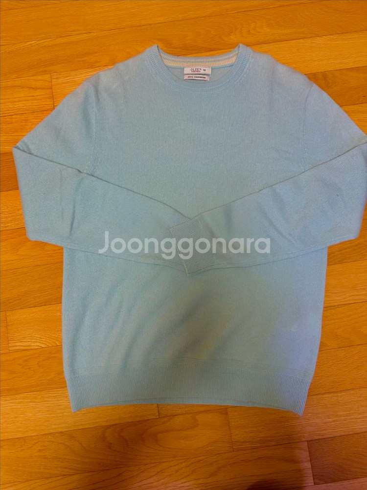 올젠 캐시미어100 니트 팝니다--0