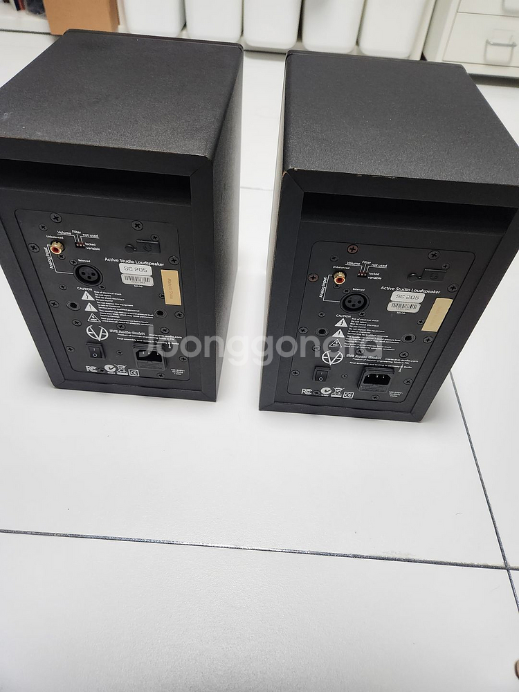 이브오디오 SC205 고급 모니터 액티브 스피커--1