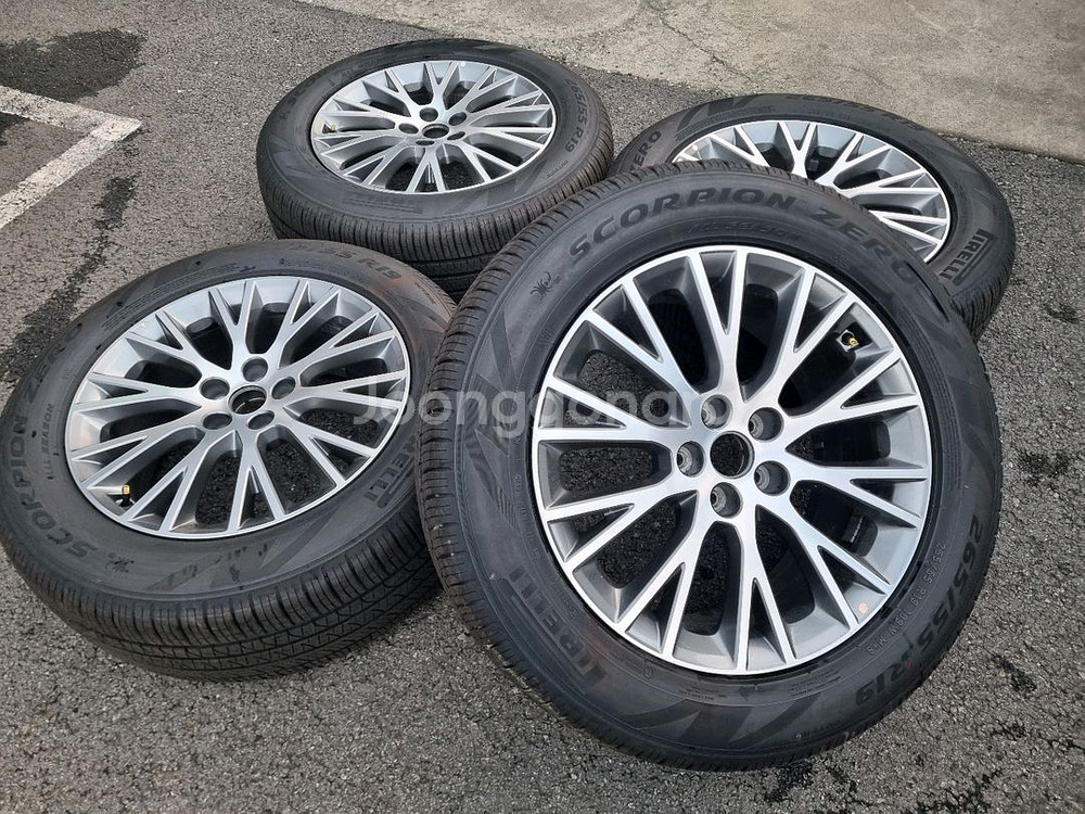 GV80 19인치 2655519 임판 휠타이어 팝니다--0