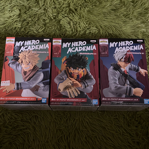 반프레스토 나의 히어로 아카데미아 피규어 3종 신호등조일괄