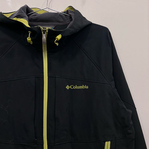 컬럼비아 옴니쉴드 이너후리스 배색 후드 바람막이