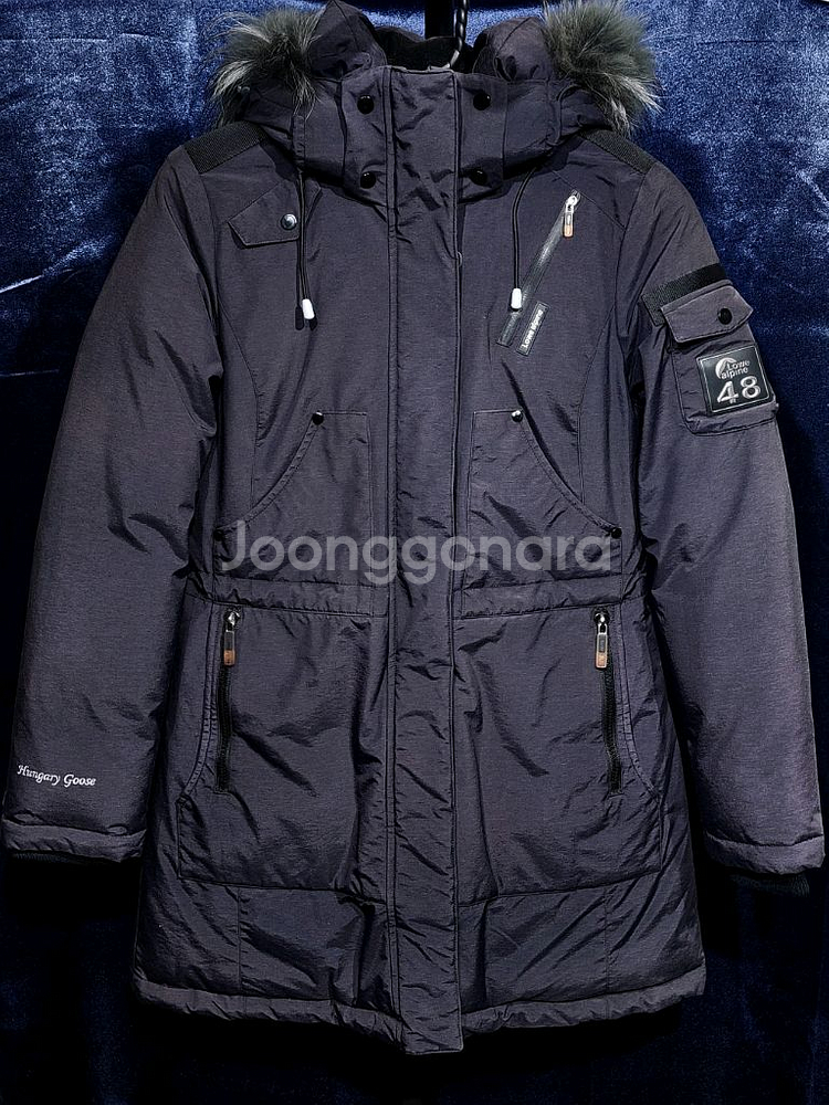 +무료배송+로우알파인 헝가리구스 하프 패딩 90--0