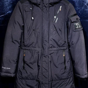 +무료배송+로우알파인 헝가리구스 하프 패딩 90