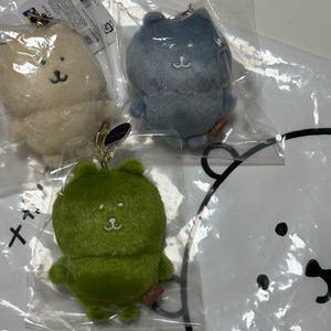 나가노마켓 한국한정곰2종+말차곰 일괄판매