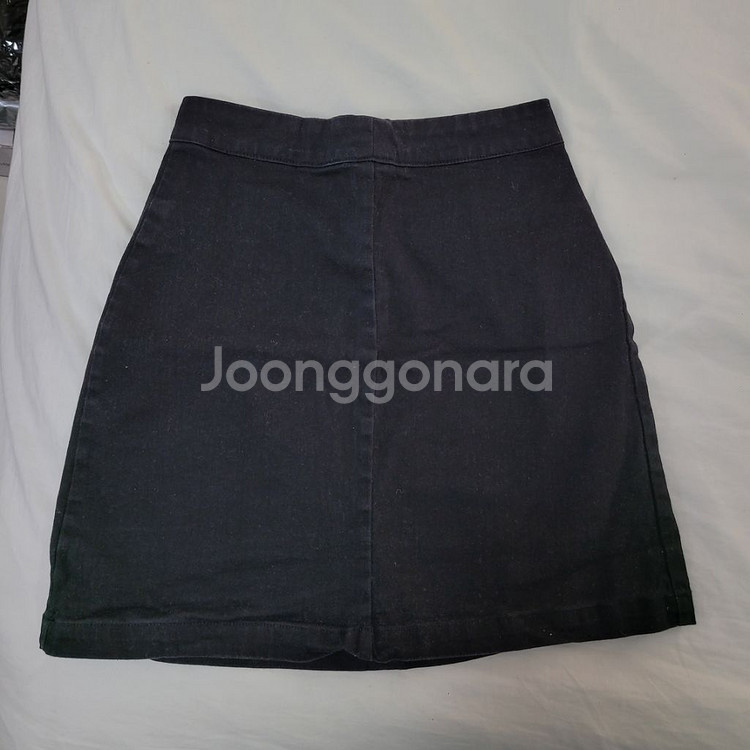 일괄 육육걸즈 지퍼 미니스커트 블랙 2개 S--2