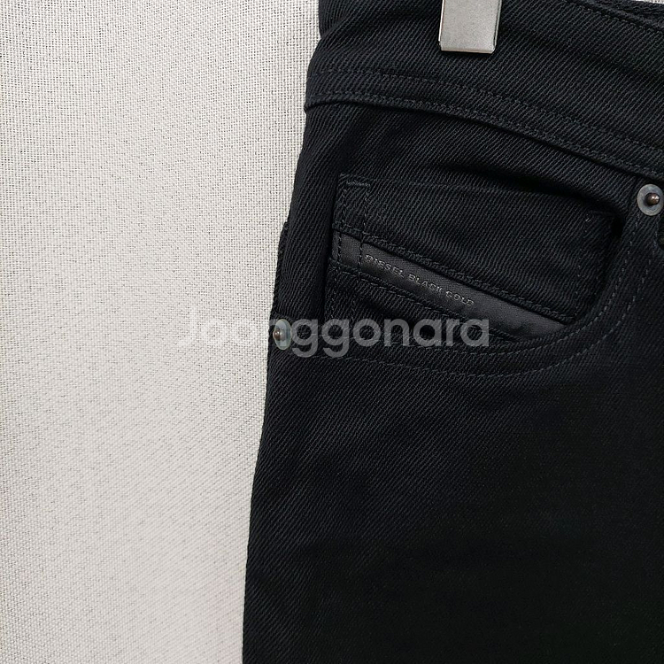 디젤 블랙골드 스키니 데님팬츠--2