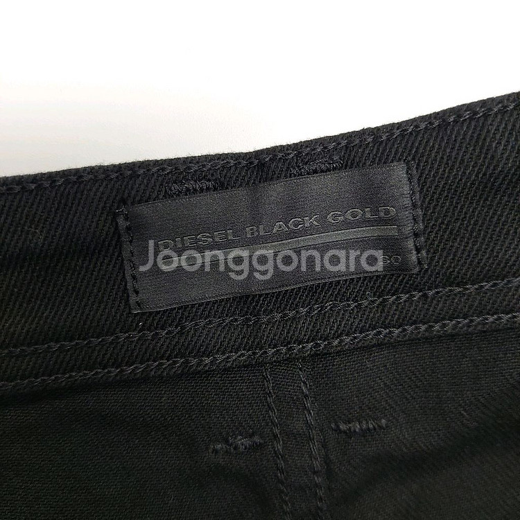 디젤 블랙골드 스키니 데님팬츠--8