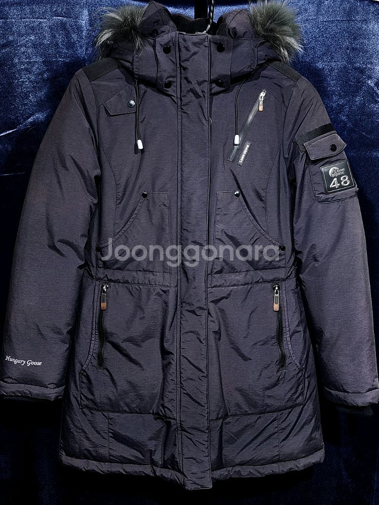 +무료배송+로우알파인 헝가리구스 하프 패딩 90--6