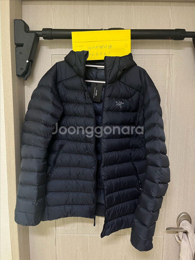 아크테릭스 세륨 후디 M 블랙사파이어 새상품--1